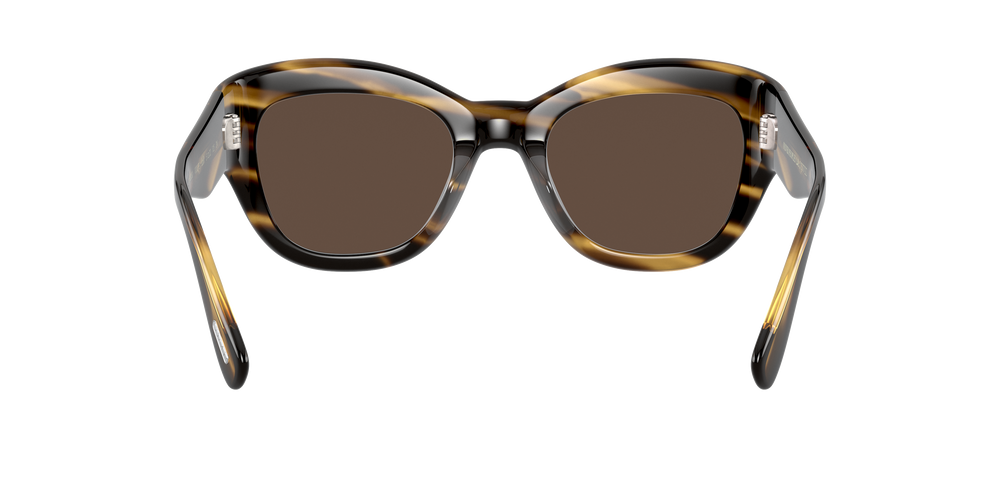 Sie Oliver Peoples Lalit mit Cocobolo Gestell und Braun Gläsern - Bild 4