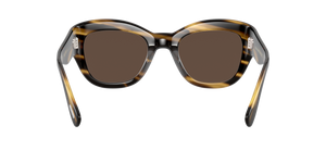 Sie Oliver Peoples Lalit mit Cocobolo Gestell und Braun Gläsern - Bild 4