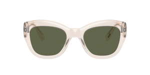 Oliver Peoples Lalit with Buff frame and Green lenses - image 2