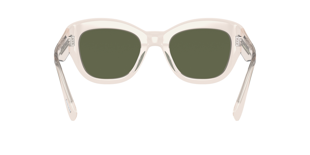 Oliver Peoples Lalit con montatura Marrone camoscio e lenti  Verde - L'immagine 4