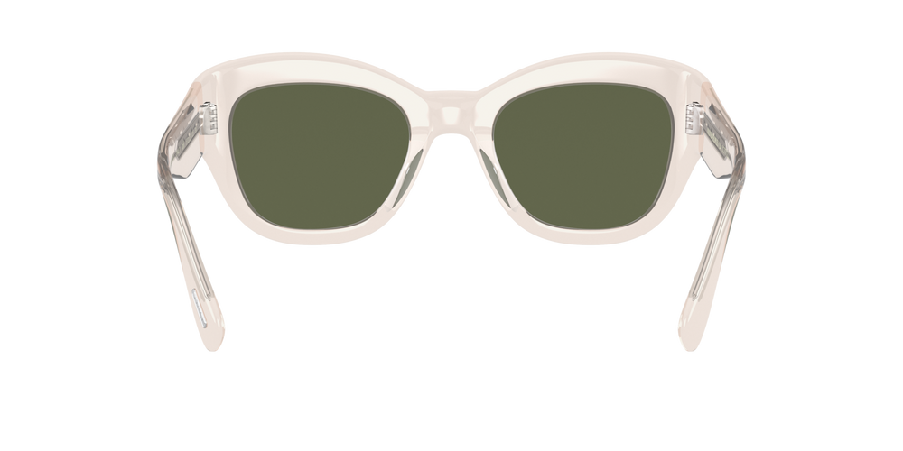 Oliver Peoples Lalit avec une monture Chamois et des verres Vert - image 4