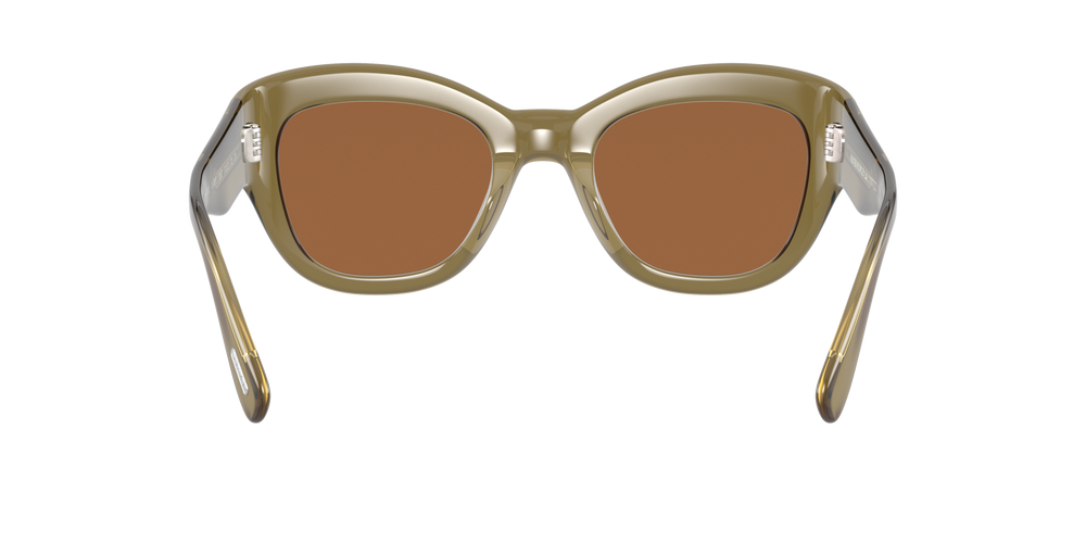 Oliver Peoples Lalit with Dusty Olive frame and Orange lenses - image 4