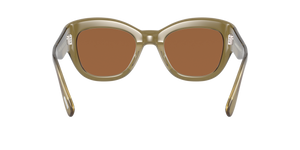 Oliver Peoples Lalit with Dusty Olive frame and Orange lenses - image 4