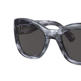 Oliver Peoples Lalit con montatura Blu navy fumé e lenti  Grigio - Variant