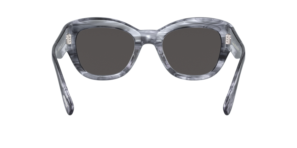 Oliver Peoples Lalit con montatura Blu navy fumé e lenti  Grigio - L'immagine 4