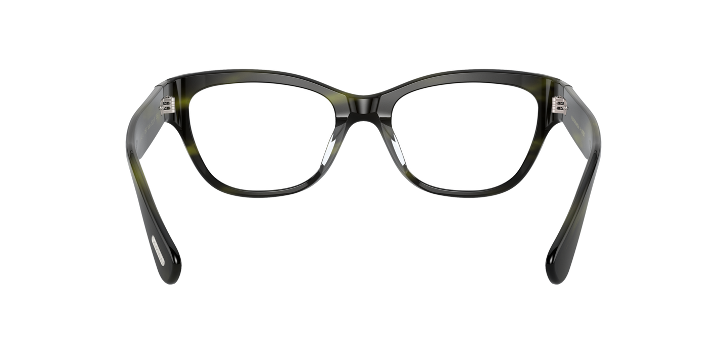 Oliver Peoples Siddie with Emerald Bark frame - Image Nosepads