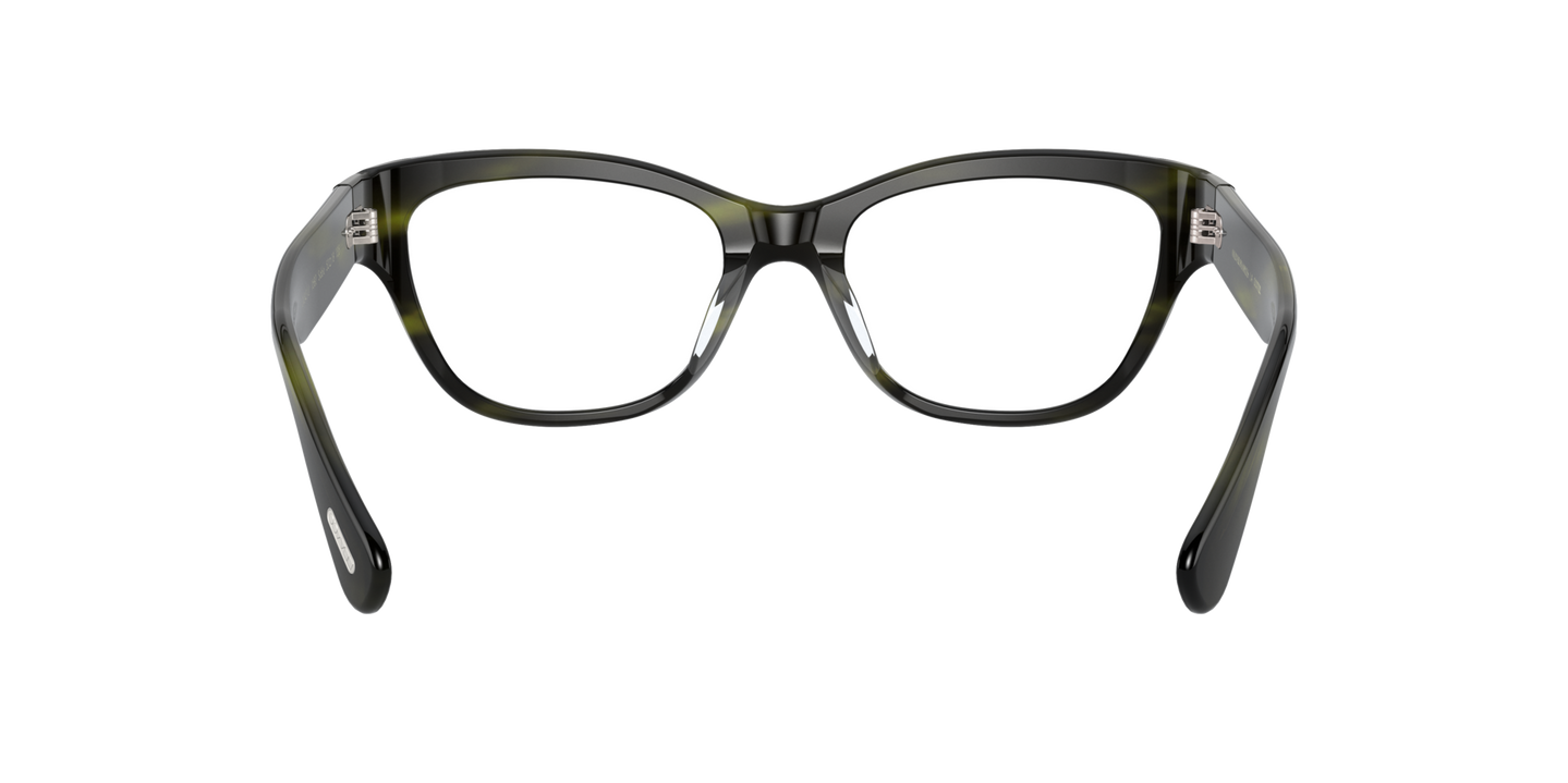 Oliver Peoples Siddie with Emerald Bark frame - Image Nosepads
