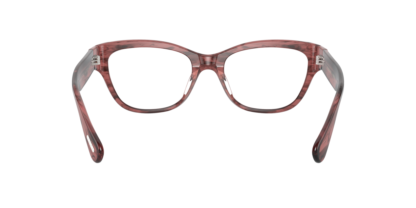 Oliver Peoples Siddie with Merlot Smoke frame - Image Nosepads