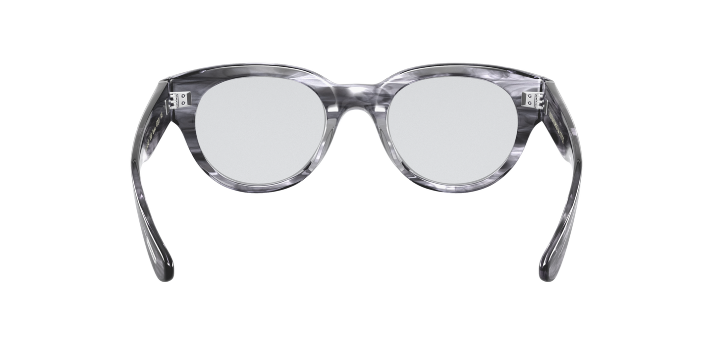 Oliver Peoples Tannen with Navy Smoke frame - Image Nosepads