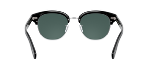 Sie Oliver Peoples Cary Grant 2 Sun mit Schwarz Gestell und Blau Gläsern - Das Bild 4