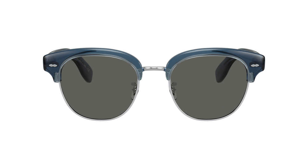 Sie Oliver Peoples Cary Grant 2 Sun mit Tiefblau Gestell und Grau Gläsern - bild 2