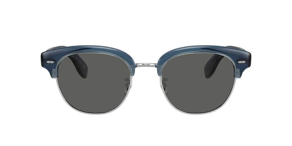 Oliver Peoples Cary Grant 2 Sun con montatura Blu Intenso e lenti  Grigio - L'immagine 2