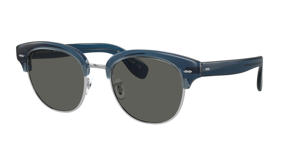 Oliver Peoples Cary Grant 2 Sun con montura Azul Intenso y lentes Gris - El 1