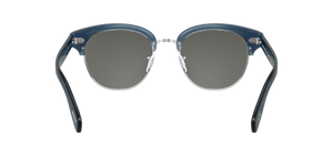 Oliver Peoples Cary Grant 2 Sun con montatura Blu Intenso e lenti  Grigio - immagine 4