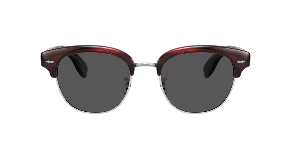 Oliver Peoples Cary Grant 2 Sun con montatura Bark bordeaux e lenti  Grigio - immagine 2