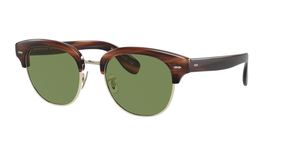 Oliver Peoples Cary Grant 2 Sun with Grant Tortoise frame and Green lenses - image 2