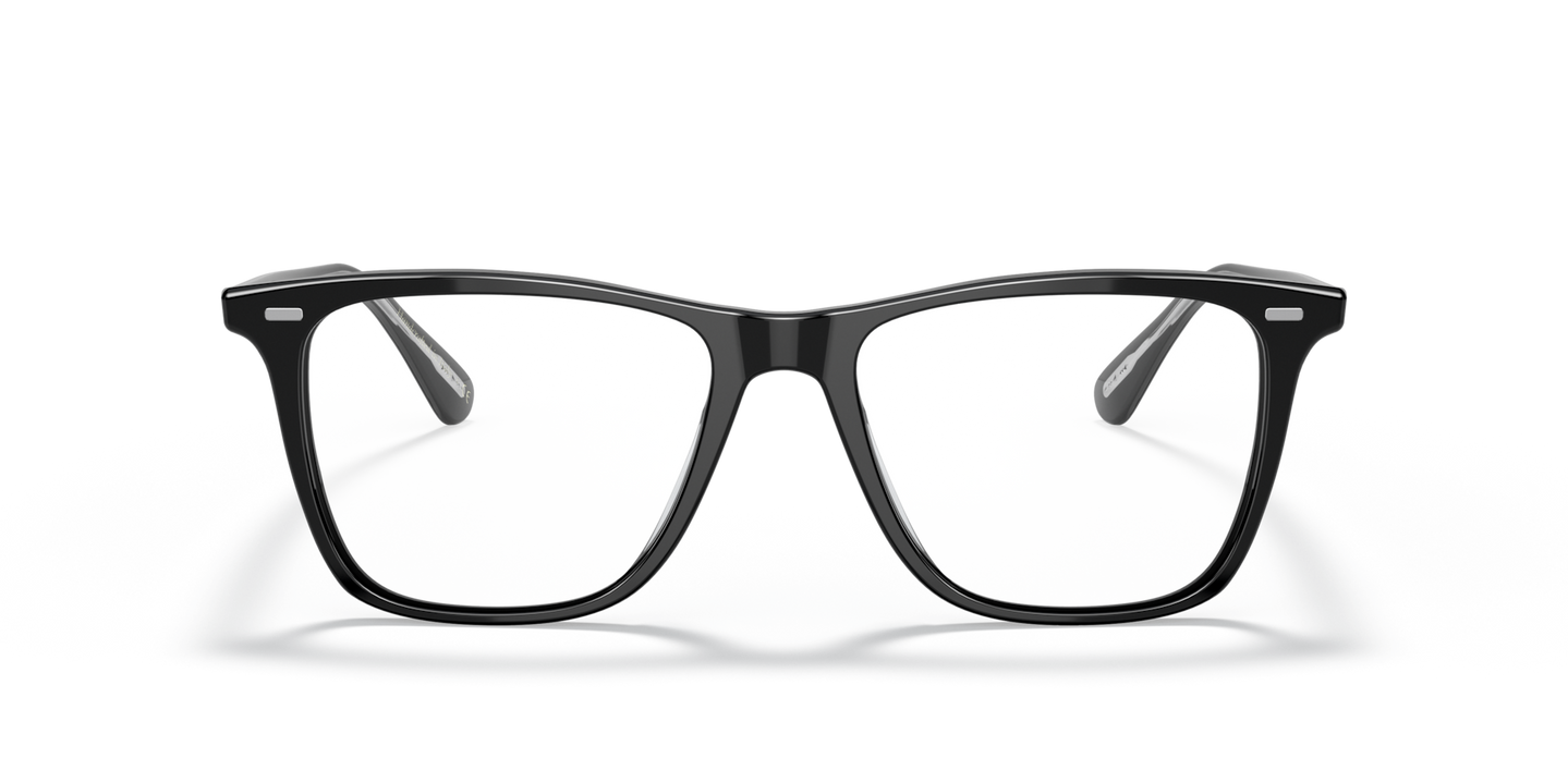Oliver Peoples Ollis Sun con montatura Nero e lenti  Trasparente - Immagine Lenti