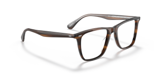 Oliver Peoples Ollis Sun avec une monture Écaille de tortue Tuscany et des verres Incolore - L'image 3
