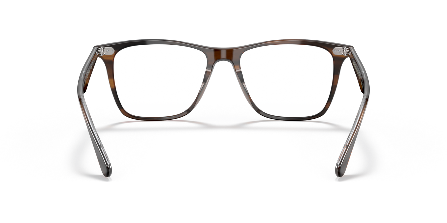 Oliver Peoples Ollis Sun with Tuscany Tortoise frame and Clear lenses - Image Nosepads