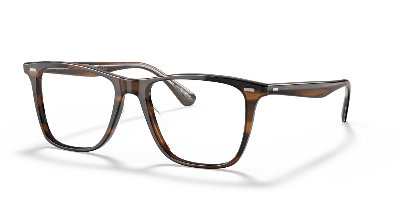Oliver Peoples Ollis Sun with Tuscany Tortoise frame and Clear lenses - Image Plaque