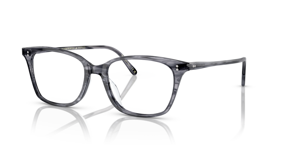 Oliver Peoples Addilyn mit Marineblau Rauchgrau Gestell - Das Bild 4