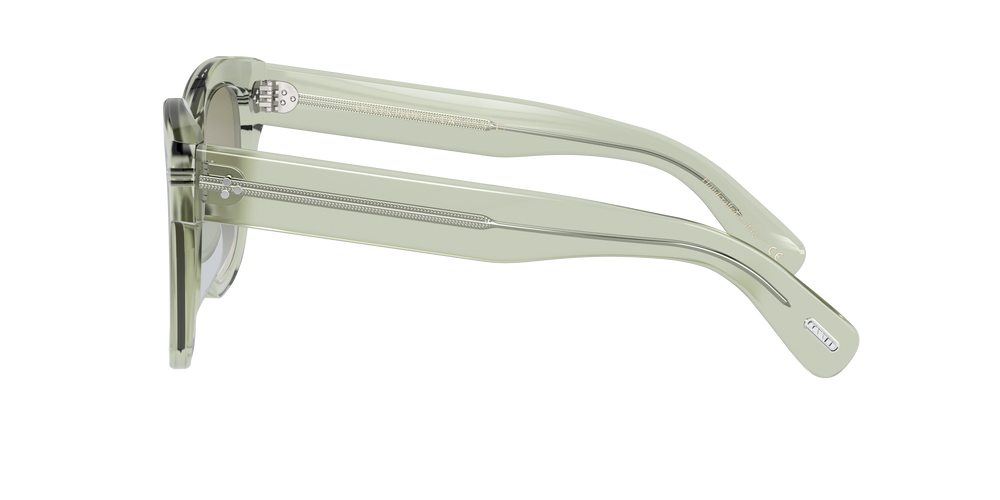 Oliver Peoples Melery avec une monture Vert sauge Délavé et des verres Vert - L'image 3