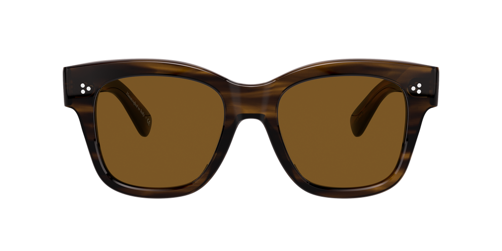 Oliver Peoples Melery con montura Corteza y lentes Marrón - El 2