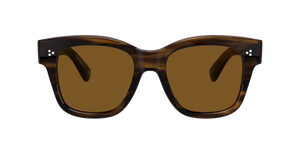 Oliver Peoples Melery con montura Corteza y lentes Marrón - El 2