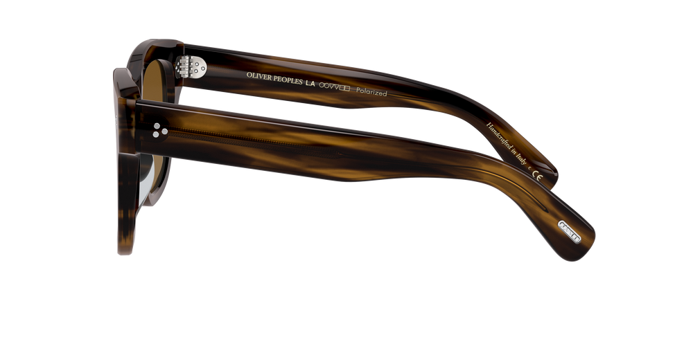 Oliver Peoples Melery con montura Corteza y lentes Marrón - El 3