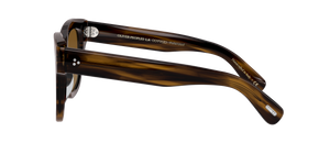 Oliver Peoples Melery con montura Corteza y lentes Marrón - El 3