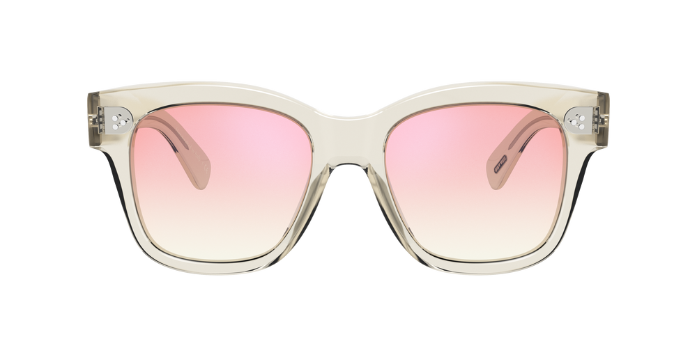 Oliver Peoples Melery with Pale Citrine frame and Pink lenses - Image 2