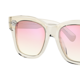Oliver Peoples Melery with Pale Citrine frame and Pink lenses - Variant