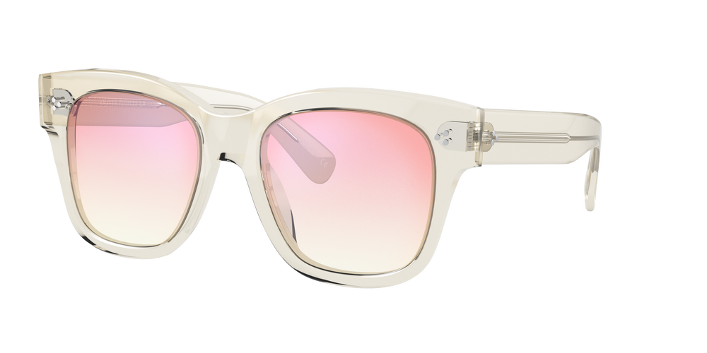 Oliver Peoples Melery with Pale Citrine frame and Pink lenses - Image 2