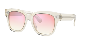 Oliver Peoples Melery with Pale Citrine frame and Pink lenses - Image 1