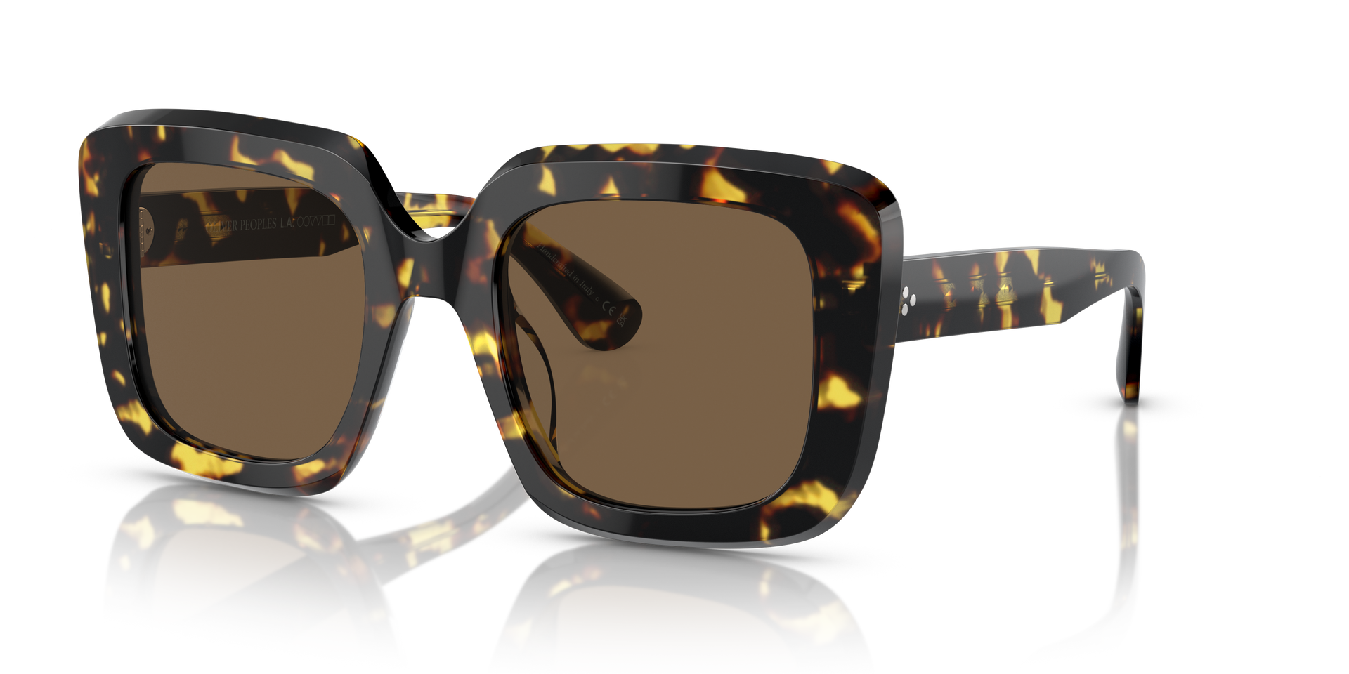 Oliver Peoples Franca with Vintage Dtb frame and Brown lenses