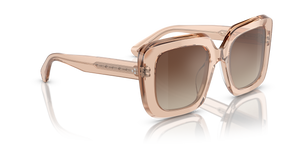 Sie Oliver Peoples Franca mit Blush Gestell und Braun Gläsern - Bild 3
