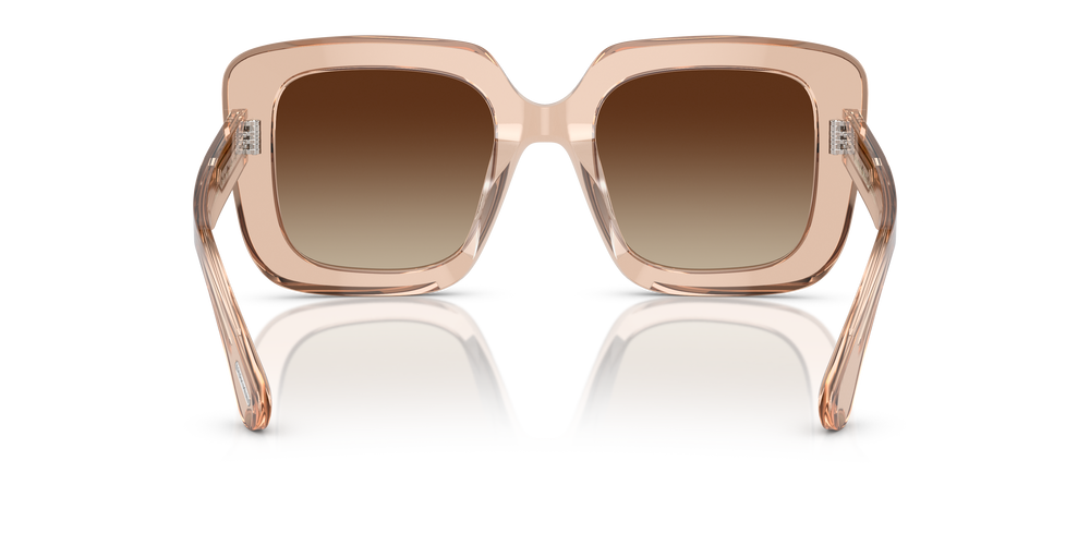 Sie Oliver Peoples Franca mit Blush Gestell und Braun Gläsern - Bild 5