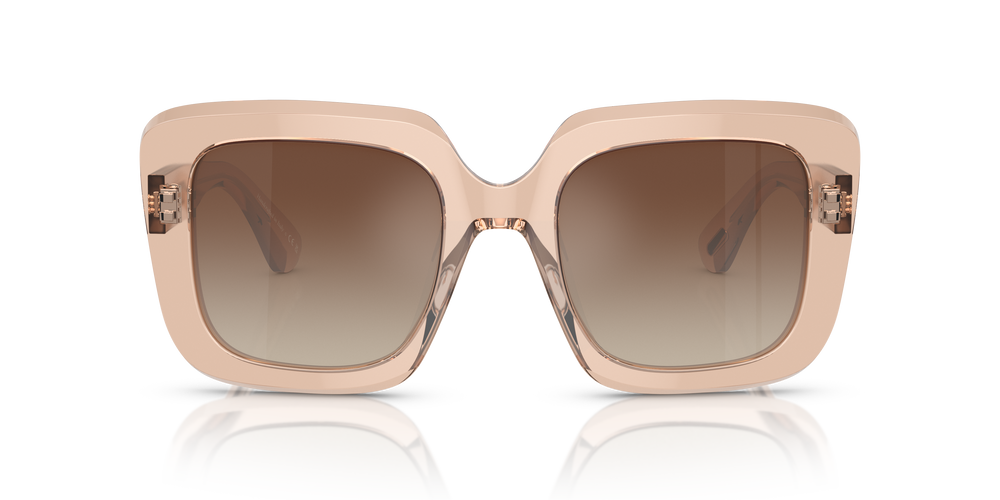Sie Oliver Peoples Franca mit Blush Gestell und Braun Gläsern - Bild 2