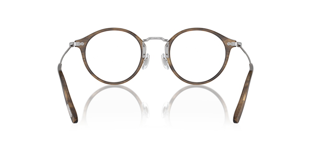 Oliver Peoples Donaire mit Sepia Smoke/Silver Gestell - Das Bild 5