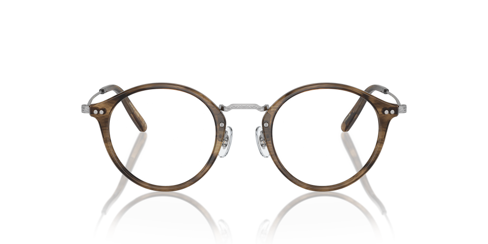 Oliver Peoples Donaire mit Sepia Smoke/Silver Gestell - Das Bild 2