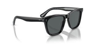 Sie Oliver Peoples Lynes Sun mit Schwarz Gestell und Grau Gläsern - bild 3