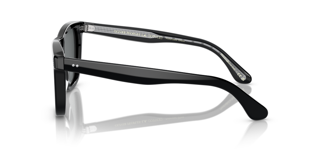 Oliver Peoples Lynes Sun with Black frame and Grey lenses - Image 4