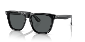 Sie Oliver Peoples Lynes Sun mit Schwarz Gestell und Grau Gläsern - bild 1