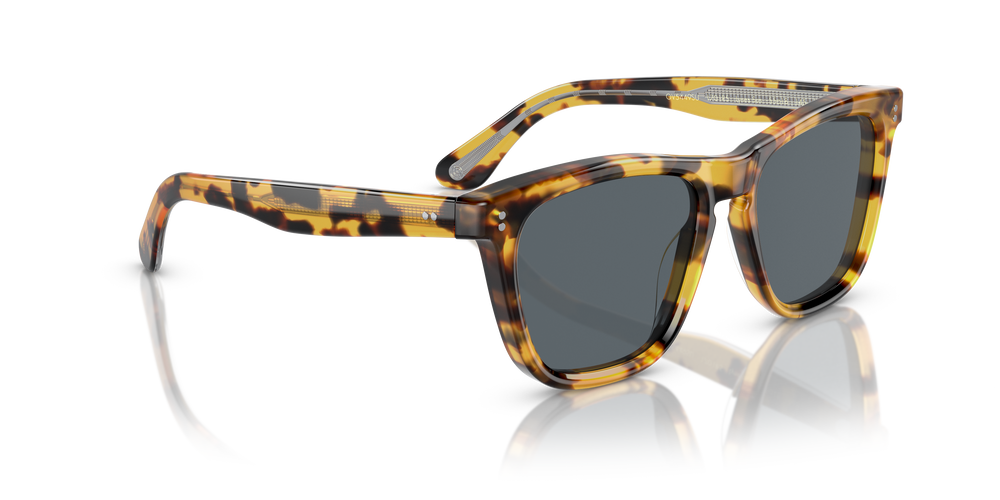 Oliver Peoples Lynes Sun con montatura YTB e lenti  Blu - L'immagine 3
