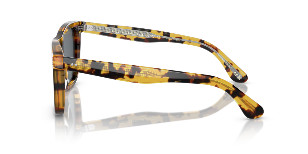 Oliver Peoples Lynes Sun con montatura YTB e lenti  Blu - L'immagine 4