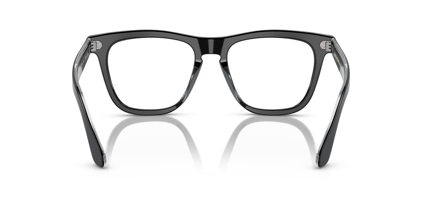Oliver Peoples Lynes con montatura Nero - Immagine Naselli