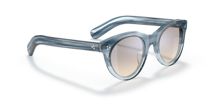 Oliver Peoples Merrivale avec une monture Dusk Blue VSB et des verres Gris - image 3