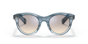 Oliver Peoples Merrivale avec une monture Dusk Blue VSB et des verres Gris - image 2
