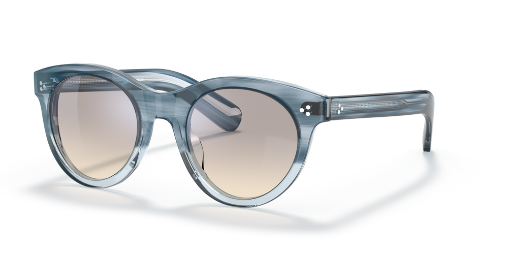 Oliver Peoples Merrivale con montatura Dusk Blue VSB e lenti  Grigio - L'immagine 2