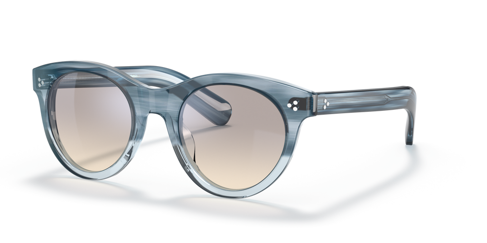 Oliver Peoples Merrivale avec une monture Dusk Blue VSB et des verres Gris - image 1